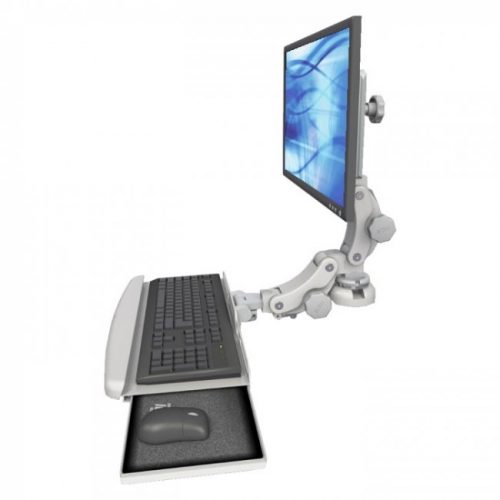 Paralink Compact Desk Mount Monitor & Keyboard Arm | ErgoMounts