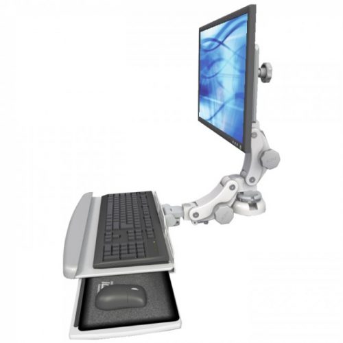 Paralink Compact Desk Mount Monitor & Keyboard Arm | ErgoMounts